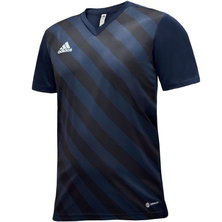 Vaikiški marškinėliai adidas Entrada 22 Graphic, tamsiai mėlyni