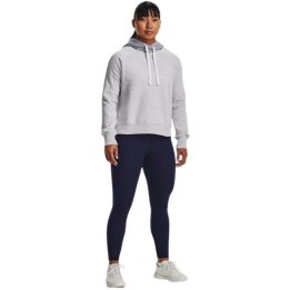 Moteriškas džemperis su gobtuvu Under Armour Rival Fleece CB, pilkas