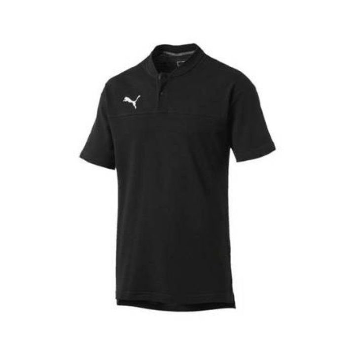 Vyriški medvilniniai polo marškinėliai Puma Cup Casuals, juodi