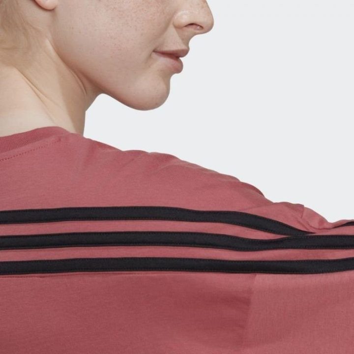 Moteriški medvilniniai marškinėliai adidas Future Icons, raudoni