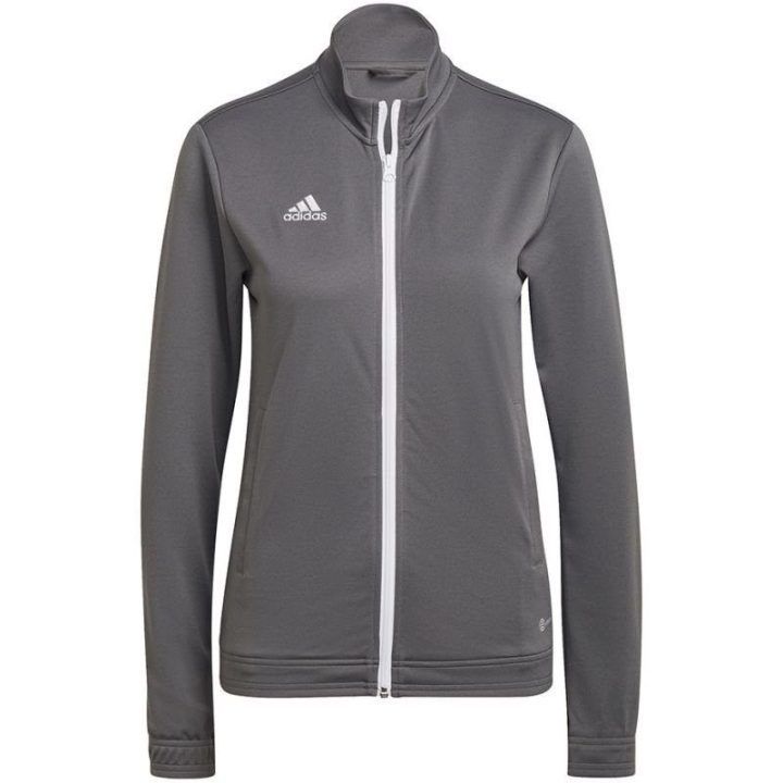 Moteriška striukė su paaukštinta apykakle adidas Entrada 22, pilka
