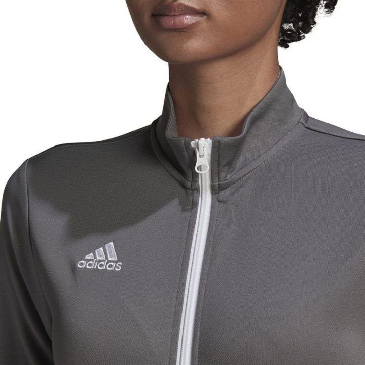Moteriška striukė su paaukštinta apykakle adidas Entrada 22, pilka