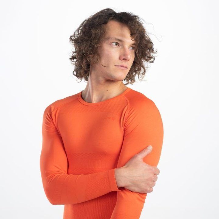 Vyriški termo marškinėliai Iguana Gambell Top, raudoni
