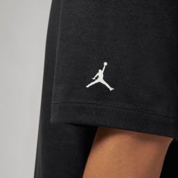 Moteriški laisvo kirpimo marškinėliai Nike Jordan Flight, juodi
