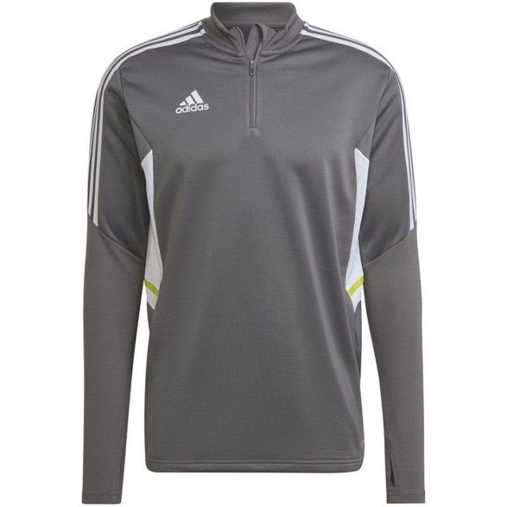 Vyriškas džemperis adidas Condivo 22 Training, pilkas ir baltas