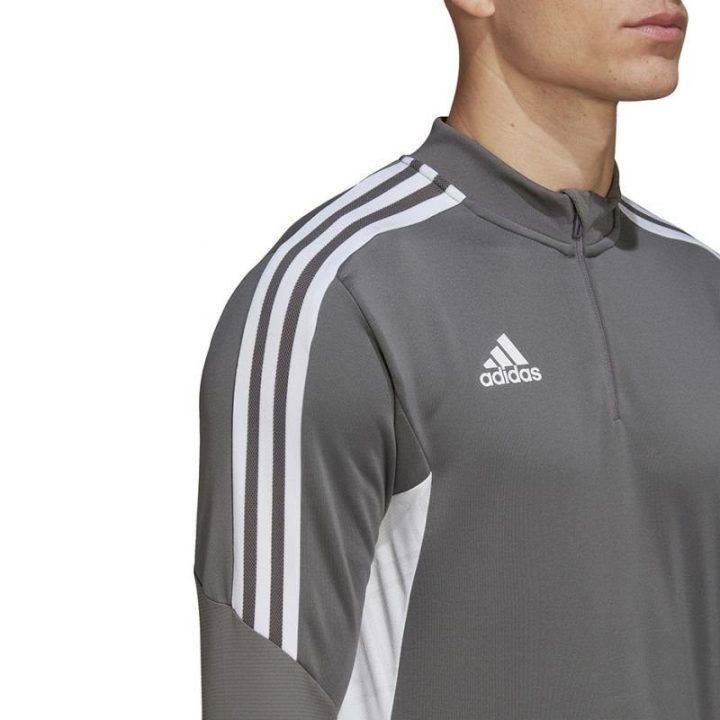 Vyriškas džemperis adidas Condivo 22 Training, pilkas ir baltas