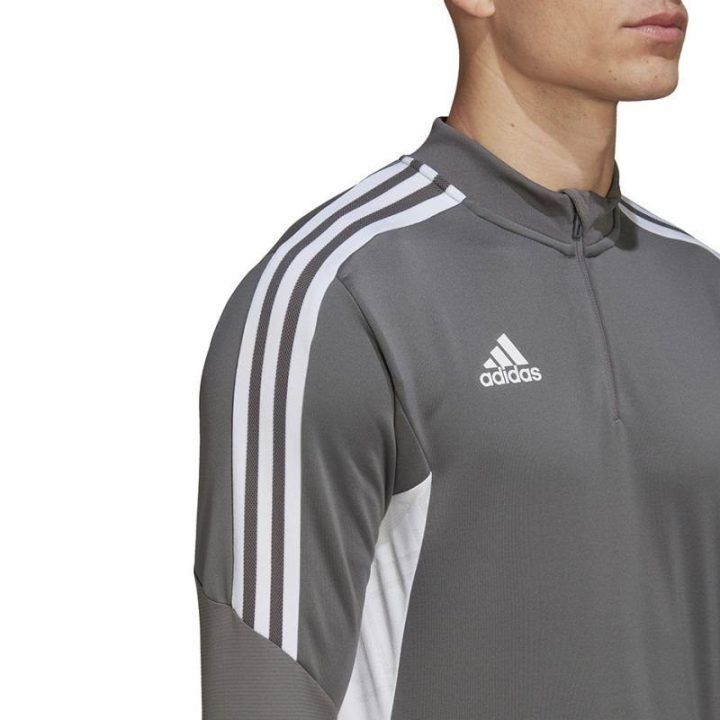 Vyriškas džemperis adidas Condivo 22 Training, pilkas ir baltas