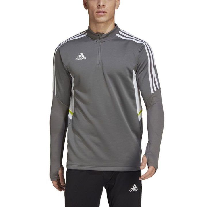 Vyriškas džemperis adidas Condivo 22 Training, pilkas ir baltas