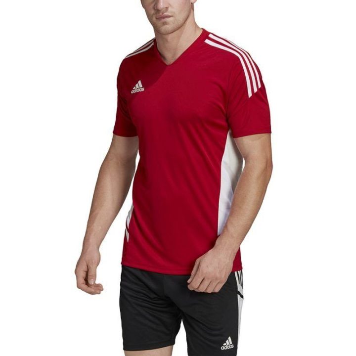 Vyriški futbolo marškinėliai adidas Condivo 22, raudoni
