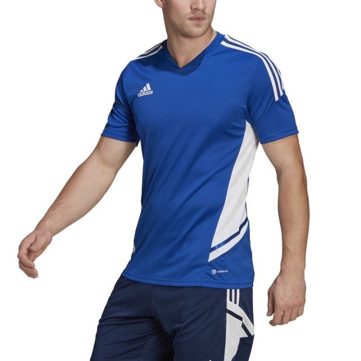 Vyriški futbolo marškinėliai adidas Condivo 22, mėlyni