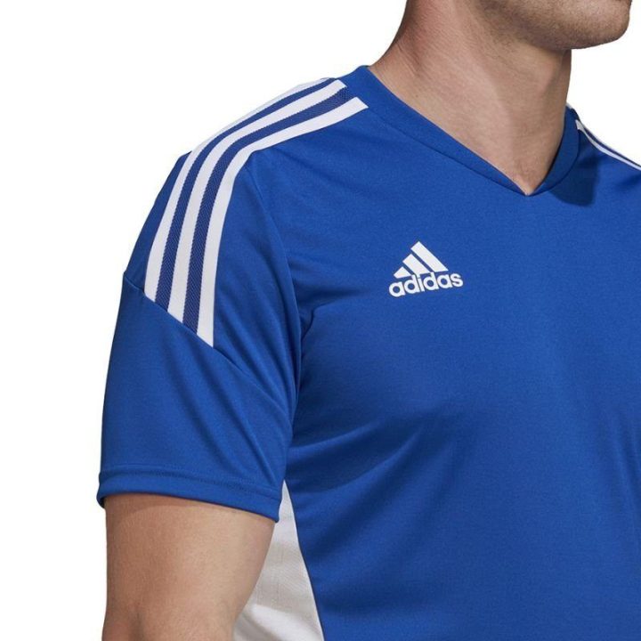 Vyriški futbolo marškinėliai adidas Condivo 22, mėlyni