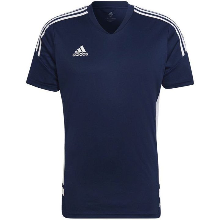 Vyriški marškinėliai adidas Condivo 22, tamsiai mėlyni ir balti