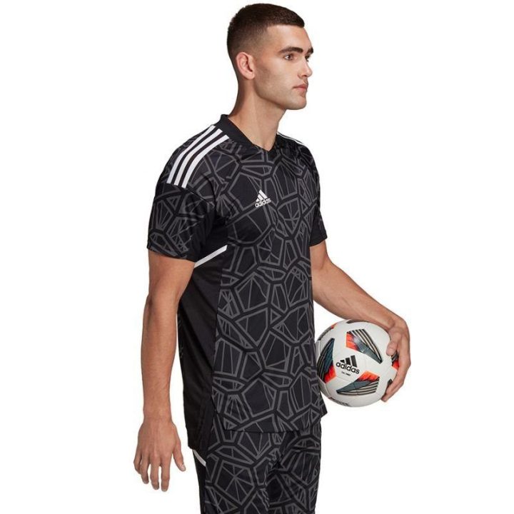Vyriški vartininko marškinėliai adidas Condivo 22 HB1619, juodi
