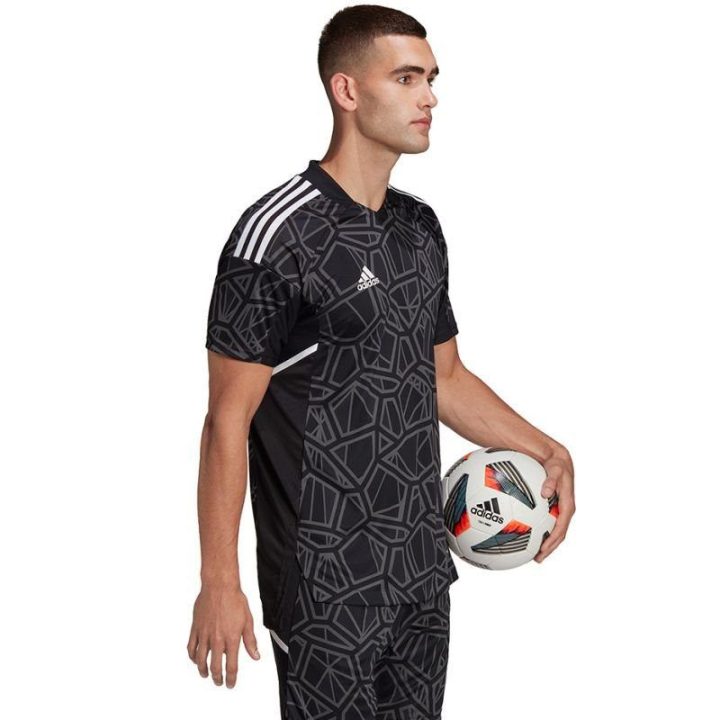 Vyriški vartininko marškinėliai adidas Condivo 22 HB1619, juodi