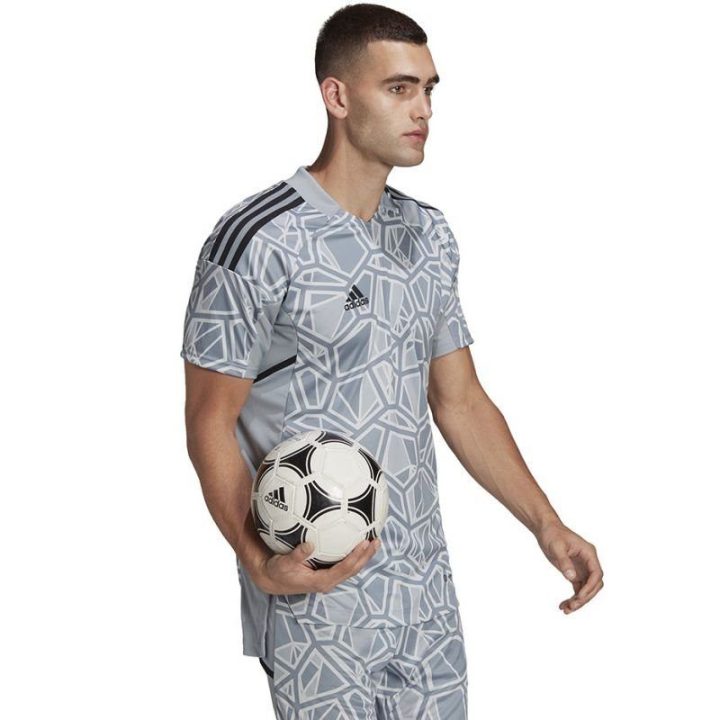 Vyriški vartininko marškinėliai adidas Condivo 22, HB1622, pilki
