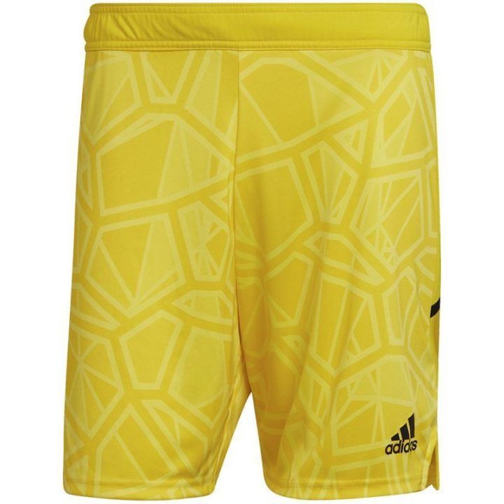 Vyriški vartininko šortai adidas Condivo 22, geltoni