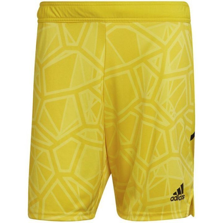 Vyriški vartininko šortai adidas Condivo 22, geltoni
