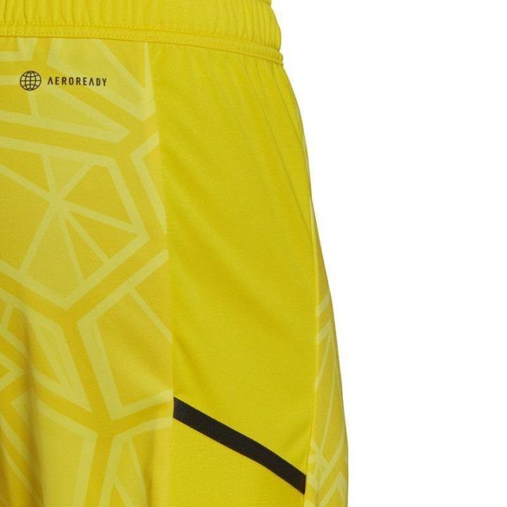 Vyriški vartininko šortai adidas Condivo 22, geltoni