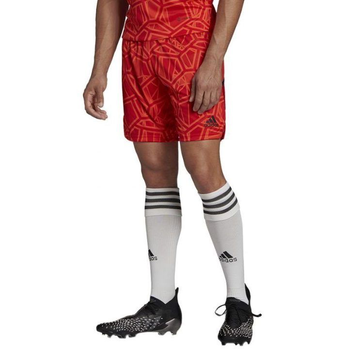 Vyriški vartininko šortai adidas Condivo 22, raudoni