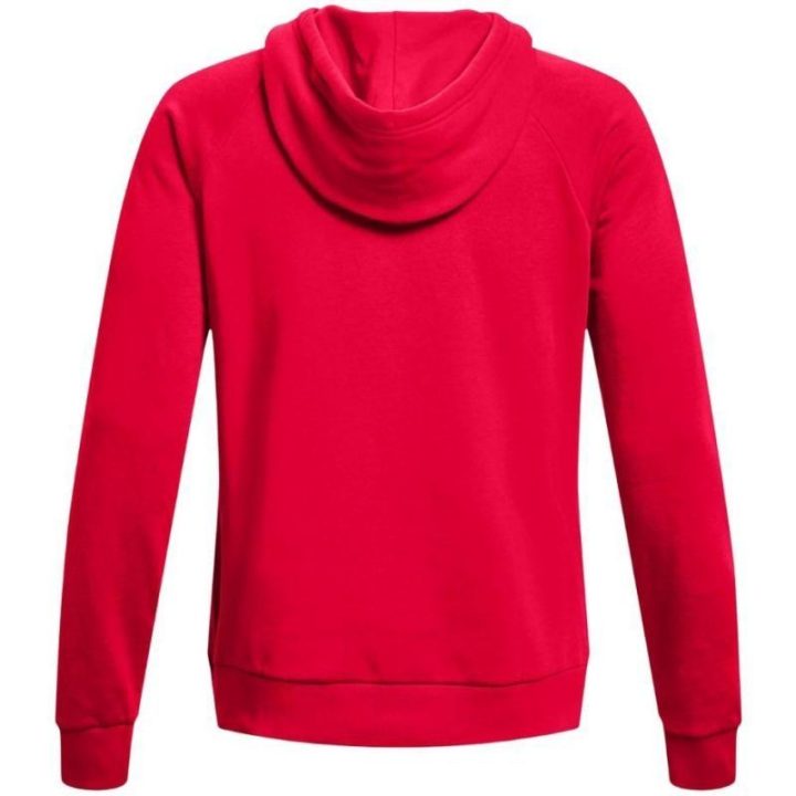 Vyriškas džemperis su gobtuvu Under Armour Rival Fleece, raudonas