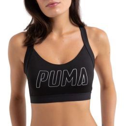 Sportinė liemenėlė su reguliuojama apimtimi Puma Drycell, juoda