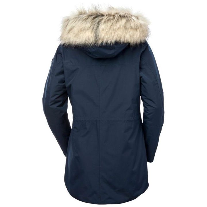 Moteriška pašiltinta striukė Helly Hansen Coastal Parka, tamsiai mėlyna