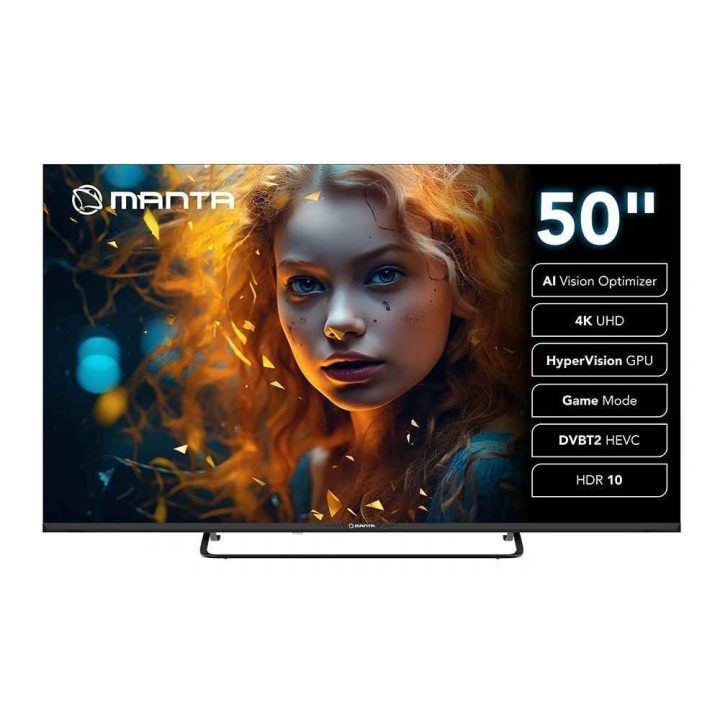50 colių 4K UHD išmanusis televizorius Manta MATV002LUV50