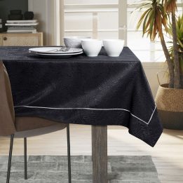 Juoda staltiesė 130 × 130 cm AmeliaHome GAIA