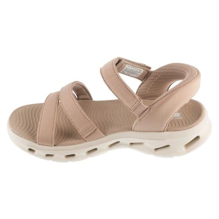 Moteriškos basutės Skechers GO Walk Glide-Step 2.0, smėlio