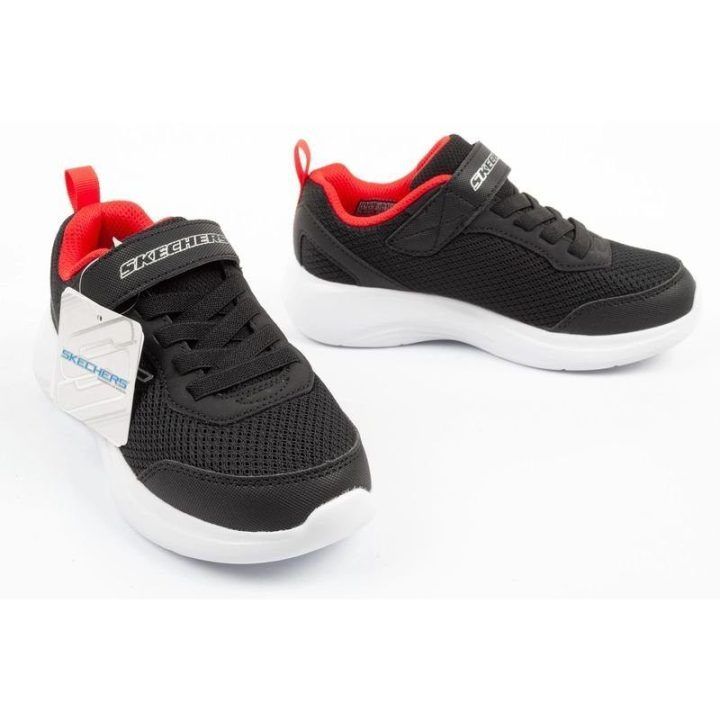 Lengvi sportbačiai berniukams Skechers Selectors Reset Achieved, juodi