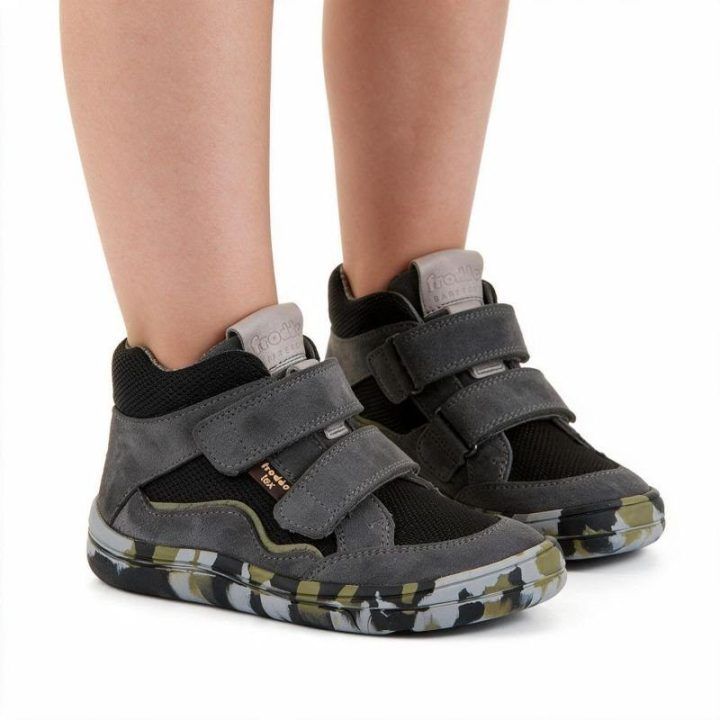 Vaikiški barefoot tipo auliniai batai su 2 lipukais Froddo