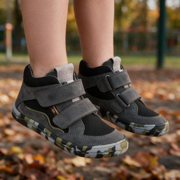 Vaikiški barefoot tipo auliniai batai su 2 lipukais Froddo