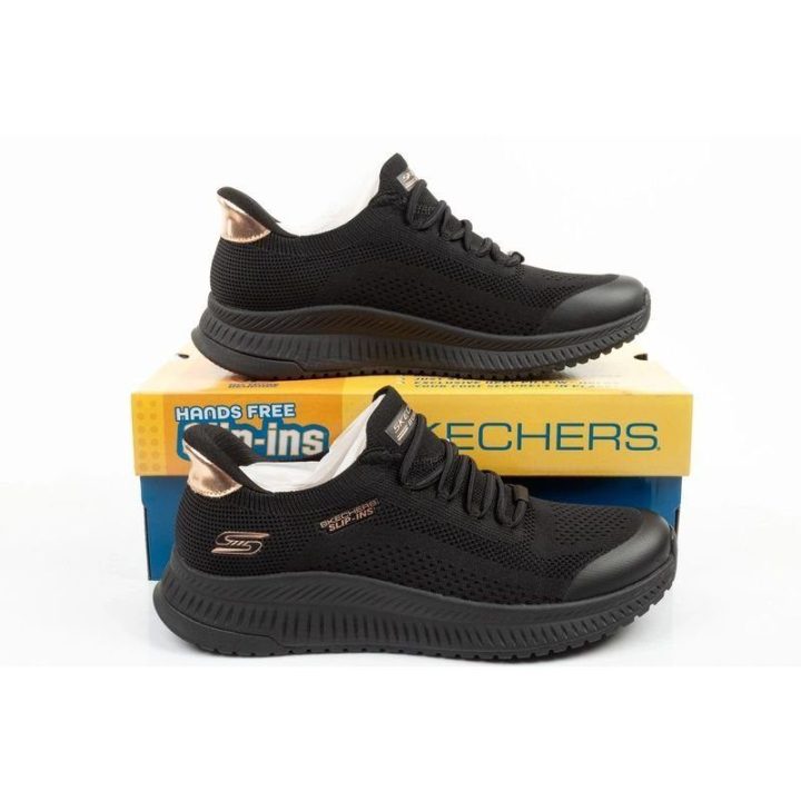 Moteriški įspiriami sportbačiai Skechers BOBS Squad 4 Slip-Ins