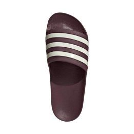 Moteriškos šlepetės baseinui adidas Adilette Aqua, bordo