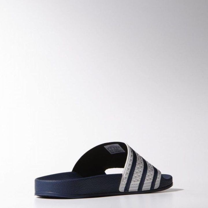 Vyriškos šlepetės adidas Originals Adilette, tamsiai mėlynos ir baltos