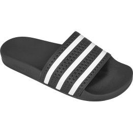 Moteriškos šlepetės su trimis juostomis adidas Originals Adilette, juodos