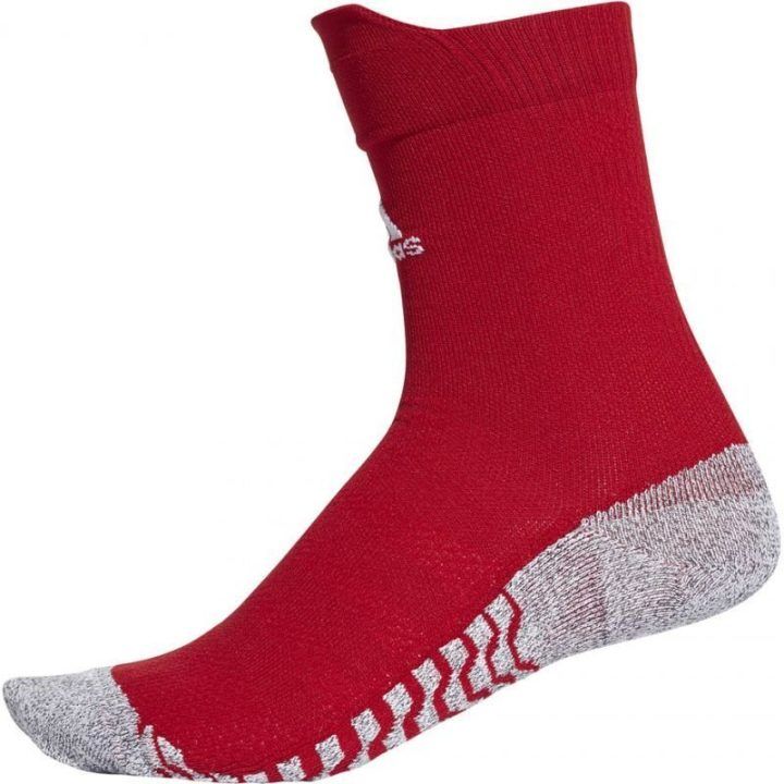 Treniruočių kojinės adidas Alphaskin Traxion Crew Ultralight, raudonos