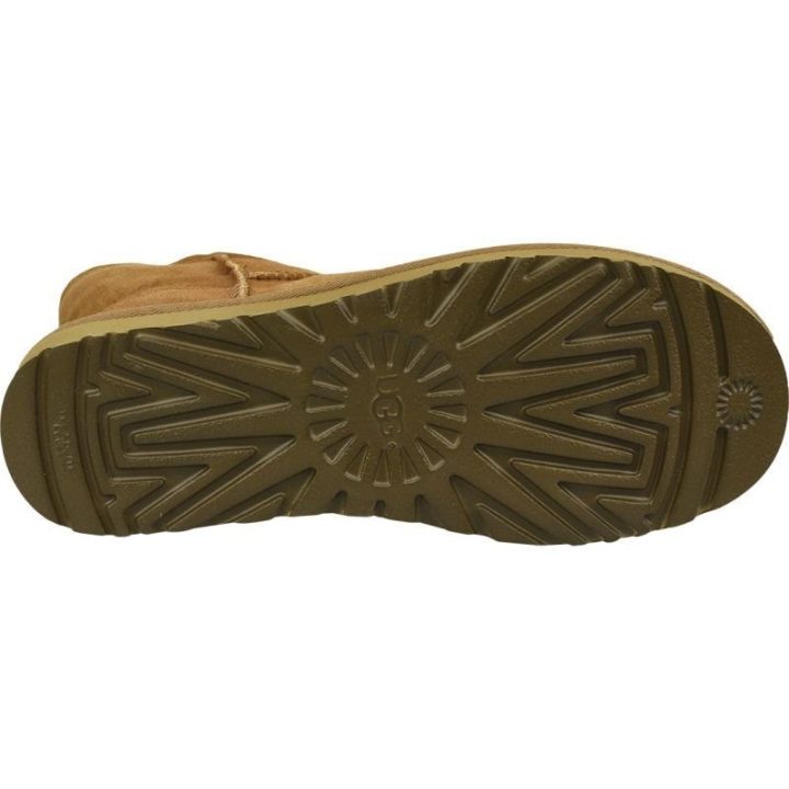 Moteriški odiniai žieminiai aulinukai UGG Classic Mini II, rudi