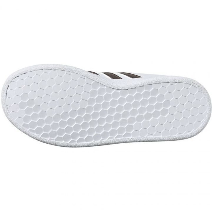 Vaikiški sportbačiai su lipuku adidas Grand Court C, balti