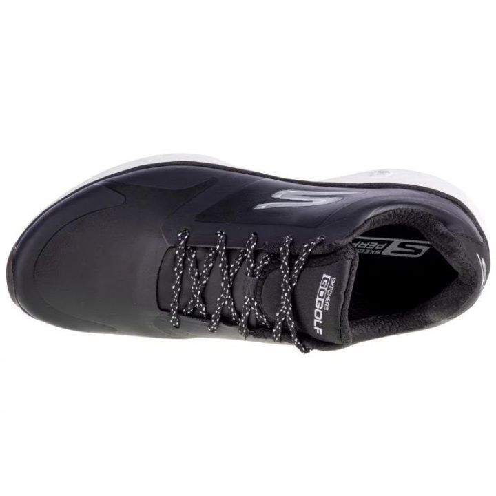 Moteriški žemo profilio golfo bateliai Skechers Go Golf Pro, juodi