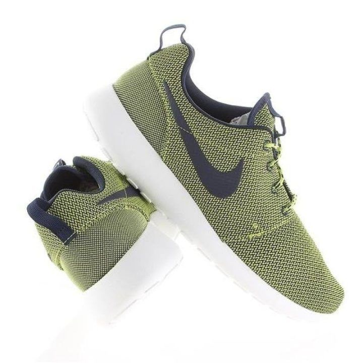 Moteriški sportbačiai su putplasčio amortizacija Nike Rosherun, žali