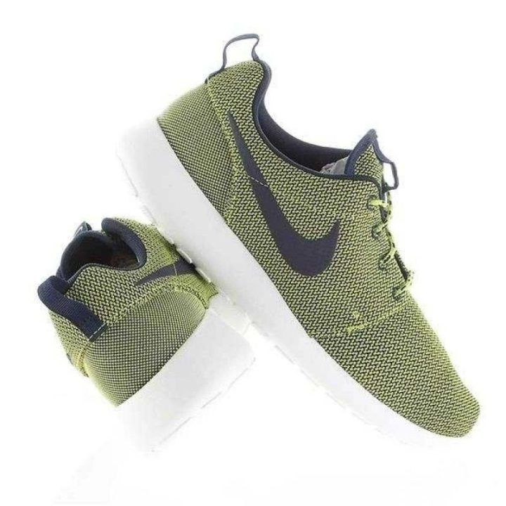Moteriški sportbačiai su putplasčio amortizacija Nike Rosherun, žali