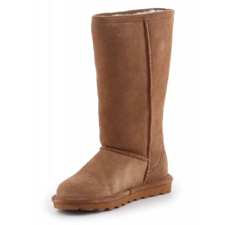 Moteriški pašiltinti ilgaauliai batai Bearpaw Elle Tall Hickory II