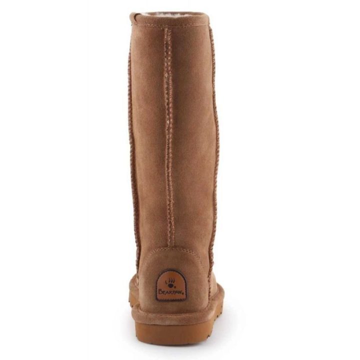 Moteriški pašiltinti ilgaauliai batai Bearpaw Elle Tall Hickory II