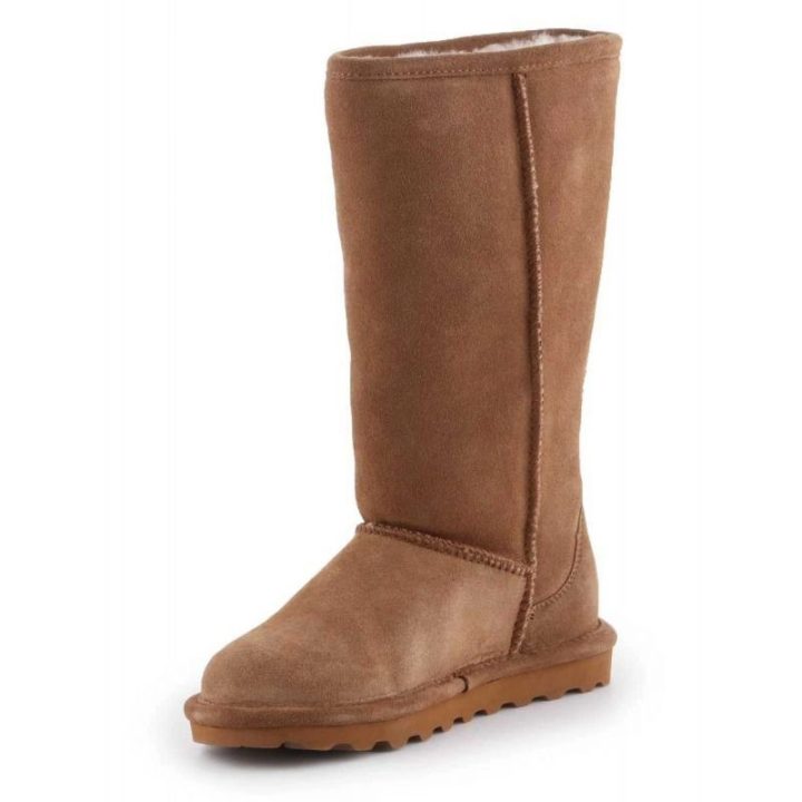 Moteriški pašiltinti ilgaauliai batai Bearpaw Elle Tall Hickory II