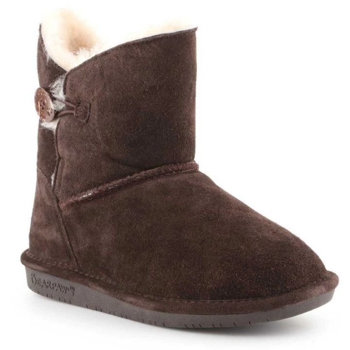 Moteriški žieminiai batai Bearpaw Rosie, šokolado rudi