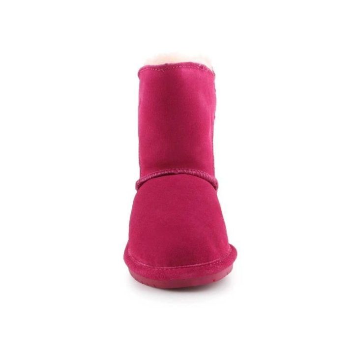Vaikiški odiniai sniego batai su kailiuku Bearpaw Mia, rožiniai