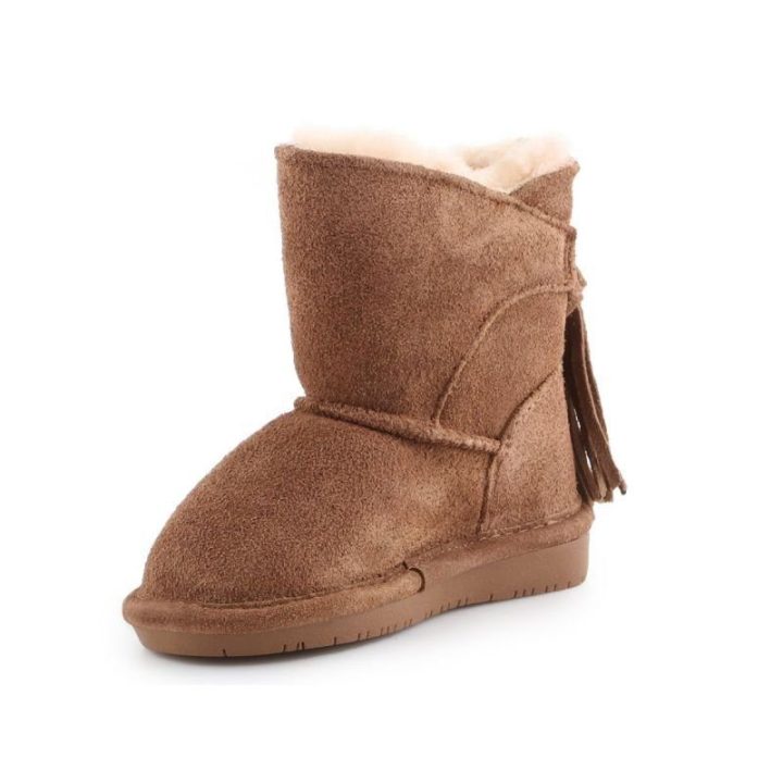 Vaikiški odiniai sniego batai Bearpaw Mia, rudi