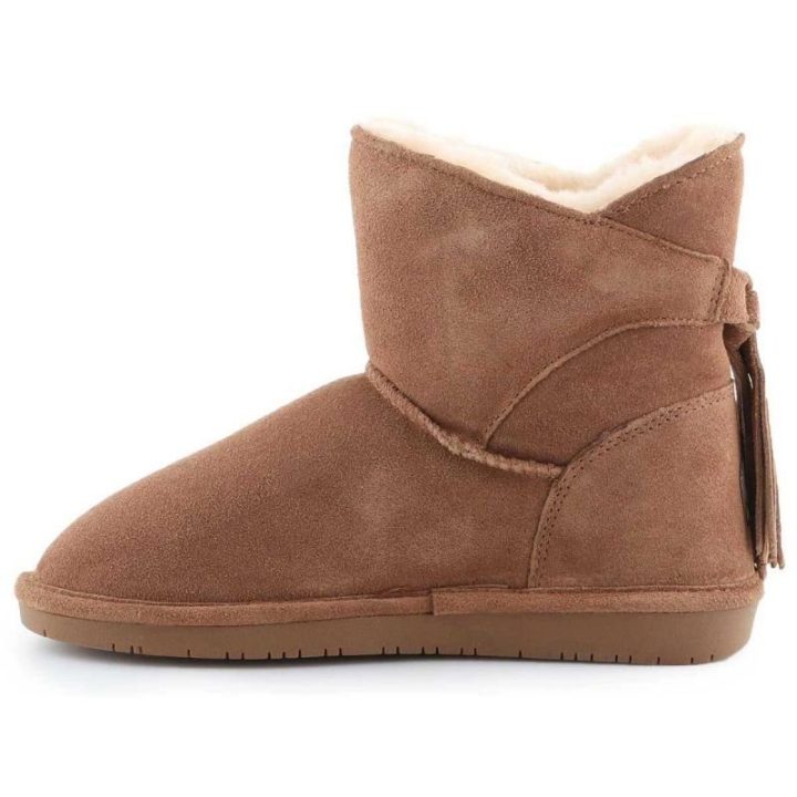 Vaikiški aulinukai su šiltu pamušalu Bearpaw, rudi