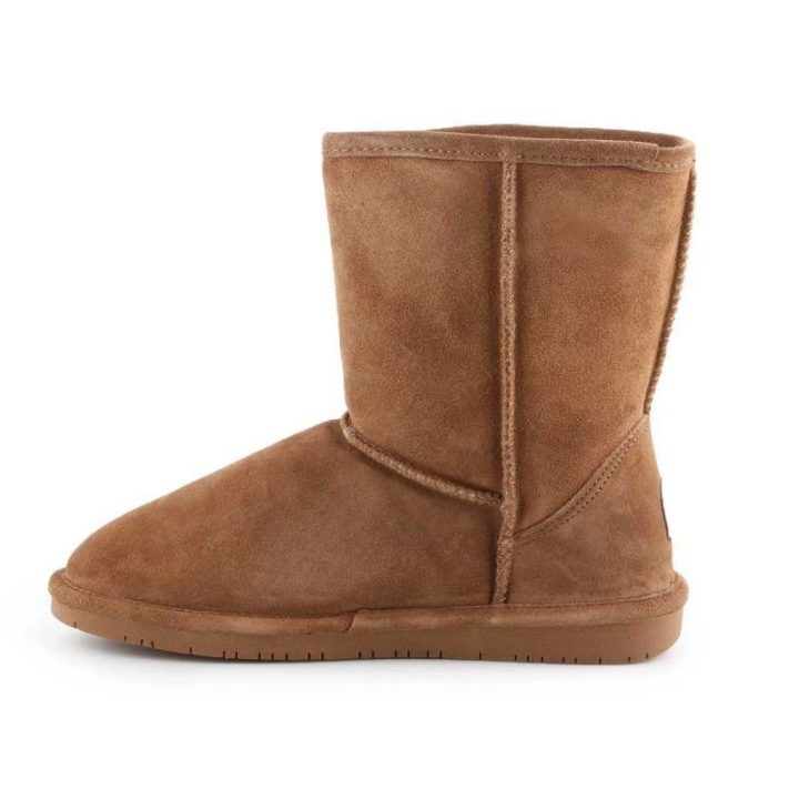 Vaikiški odiniai sniego batai Bearpaw Emma NeverWet, rudi